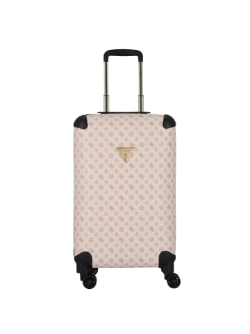 Guess Wilder 4 Rollen Trolley 64 cm mit Dehnfalte in light nude