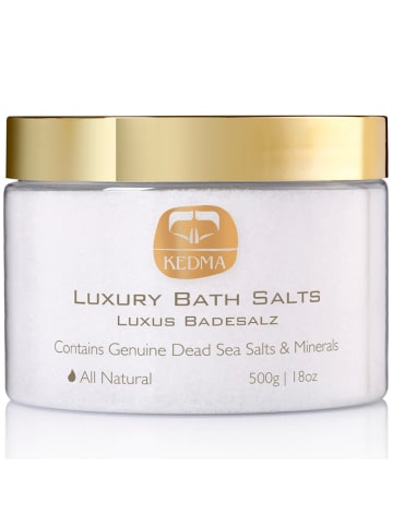KEDMA Luxus-Badesalze auf Basis von Mineralien aus dem Toten Meer, 500g