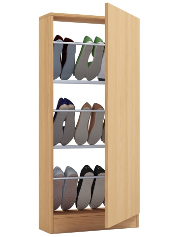 VCM  Schuhschrank Schuhregal Fulisa L in Buche