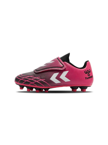 Hummel Klettverschluss Hattrick Mg Fußball Kinder in PINK FLAMBÈ