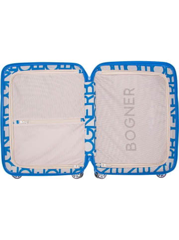 Bogner Trolley Piz C55 Trolleycase SVZ 4w in Blue