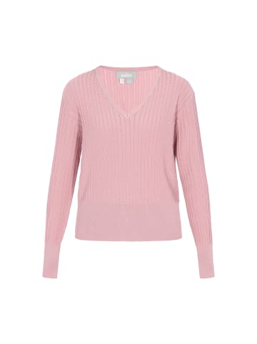 Usha Women Sweater in light rose
