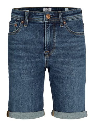 JACK & JONES Junior Regular Fit Jeansshorts JJIRICK in Blau