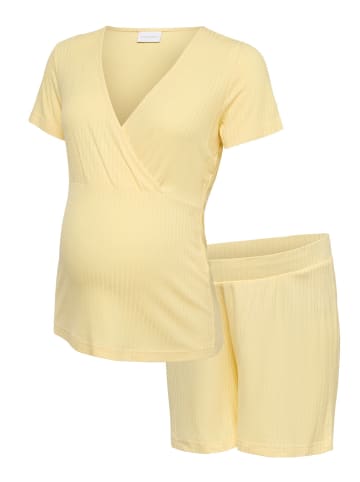 Schlafanzug Set in Pale Banana 1