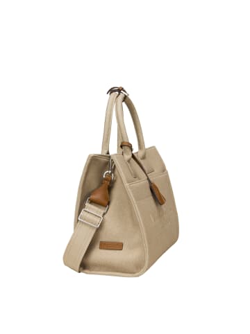 Marc O'Polo Canvas Shopper Model Mara medium in Linen Beige