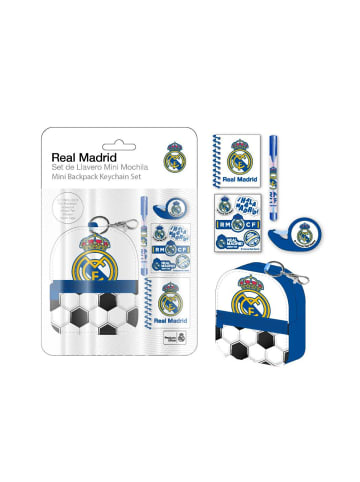 Real Madrid Mini-Tasche & Schlüsselanhänger Fan-Set
