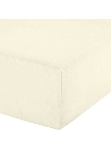 Erwin Müller Frottee Boxspring-Spannbettlaken Füssen in natur