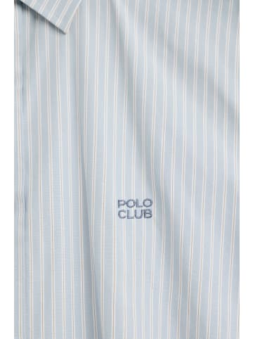 Polo Club Hemd MAN REINER SHIRT LONG SLEEVE REGULAR FIT in Baby Blau