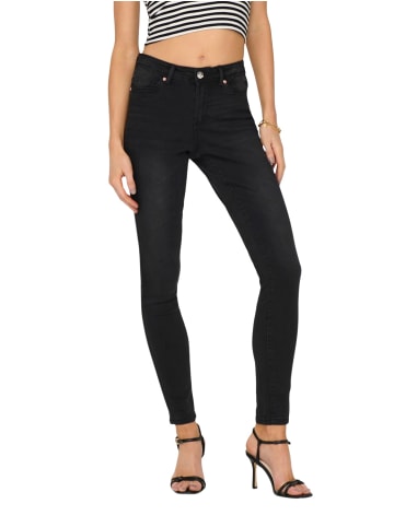 ONLY Jeans ONLWAUW MID SK BJ1097 skinny in Schwarz