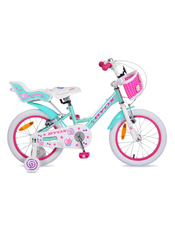 Byox Kinderfahrrad 16 Zoll Cupcake in rosa