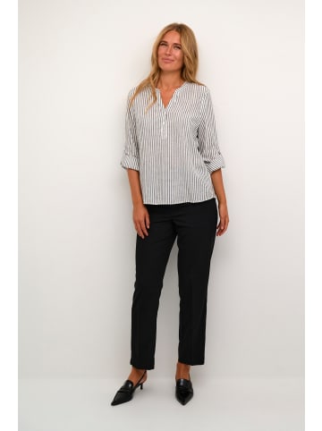 Kaffe Langarm-Bluse KAmilia Regular fit in Black Deep