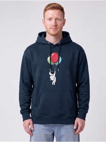 wat? Apparel Sweatshirt Little Balloon Astronaut in Dunkelblau