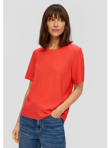 s.Oliver T-Shirt kurzarm in Orange