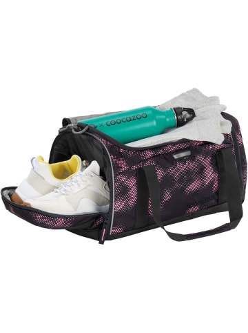Coocazoo Sporttasche Pink Illusion in schwarz-pink