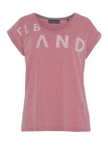 ELBSAND T-Shirt in pink