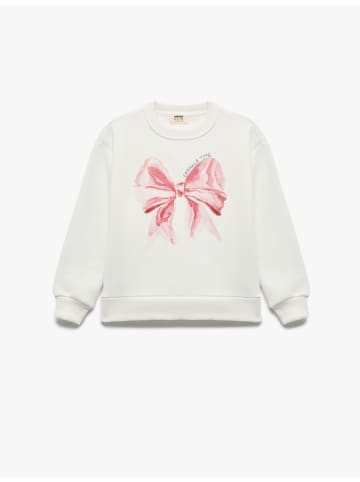 KOTON SWEATSHIRTS in Ekru