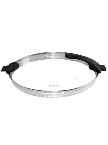 Stoneline Glasdeckel 32 cm mit Sieb Funktion in Transparent