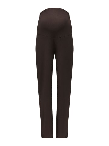 ONLY Hose mit weitem Beinschnitt in Black Coffee