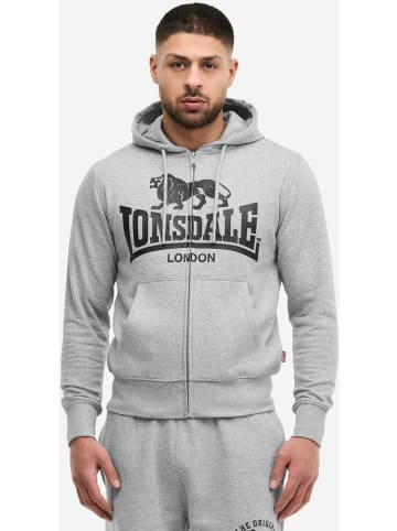 Lonsdale Hoodie "Krafty" in Grau