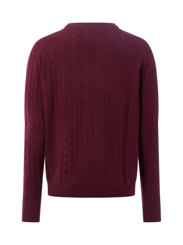 Andrew James Pullover in bordeaux - 0012