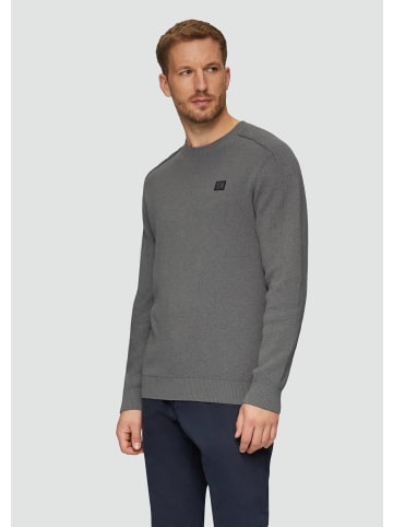 s.Oliver Strickpullover langarm in Grau