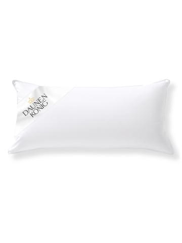 Daunenkönig QUEEN Daunenkopfkissen "SOFT" in Weiß