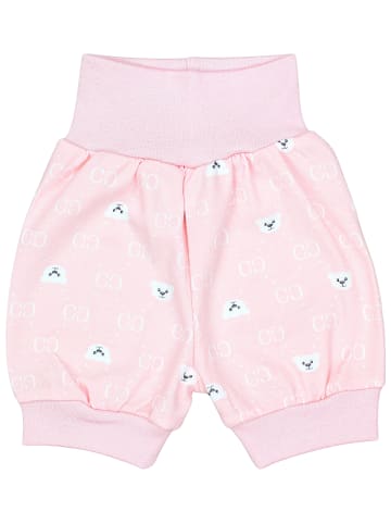TupTam Baby Mädchen Sommershorts 5er Set in beige/blau