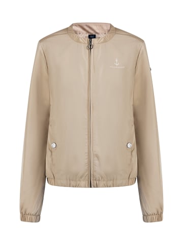 DreiMaster Maritim Damen Übergangsjacke - Recyceltes Material in Beige