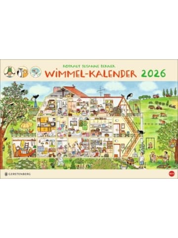Heye Kalender Kalender - R.S. Berner Wimmel-Kalender 2026
