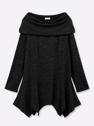 sheego by Joe Browns Sweatshirt in schwarz