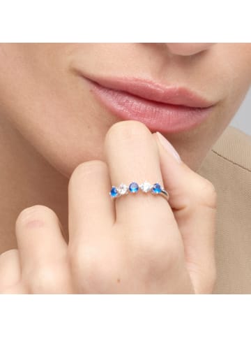 Luxenter Ring Alneth 925er Sterlingsilber-Alneth blue