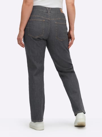 sheego Jeans in anthrazit-grey-denim