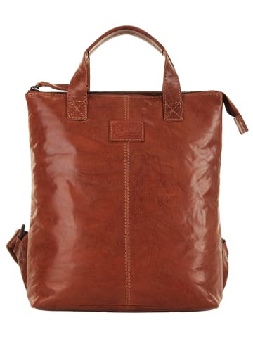 X-ZONE Rucksack in cognac