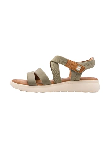 Tamaris Sandalen mit Klettverschluss Grün