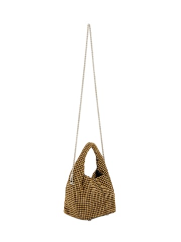 faina Women Bucket Bag in Gold