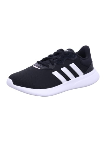 adidas Damen- Schnürschuhe QT RACER 3.0,CBLACK/FTWWHT/ALMPNK in Schwarz