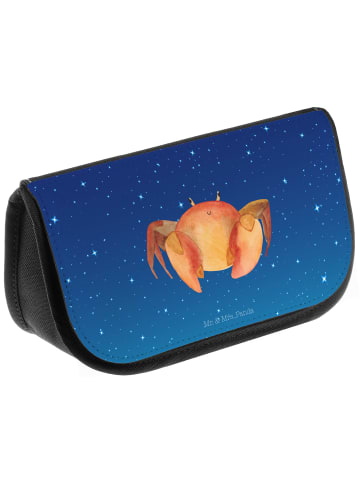 Mr. & Mrs. Panda Waschtasche Sternzeichen Krebs ohne Spruch in Sternenhimmel Blau