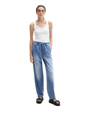 Marc O'Polo Joggpants-Jeans relaxed cropped in Light Blue