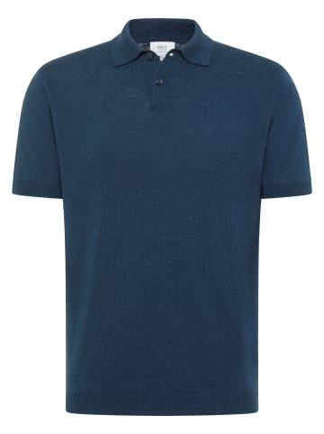 Eterna Strickpolo in denim