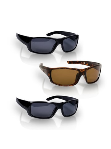 MediaShop Sonnenbrille HD Polar View Set in Bunt