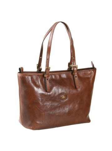 The Bridge Story Donna Shopper Tasche Leder 30 cm in marrone