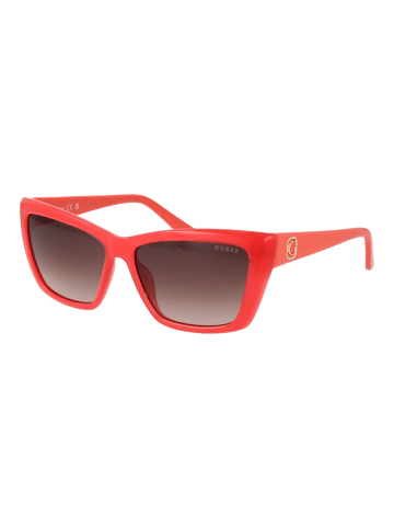 Guess Frauen Sonnenbrille Katzenauge Rose