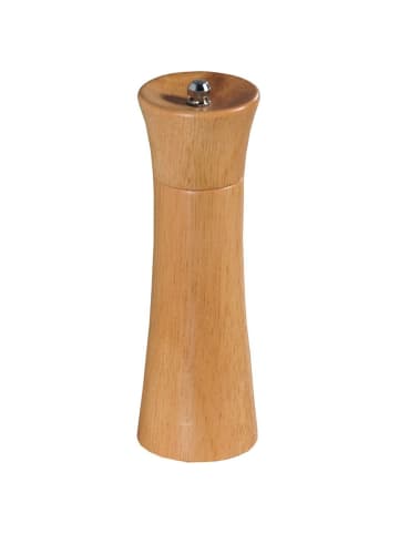 Kesper Pfeffermühle, manuell, Kautschukholz in Braun, (B) 6,5 x (H) 19 x (L) 6,5 cm