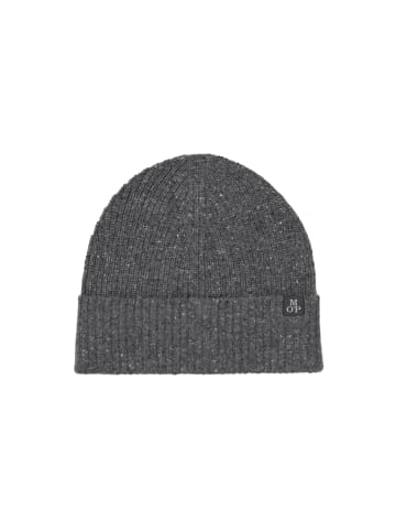 Marc O'Polo Mütze in Graphic Grey Melange
