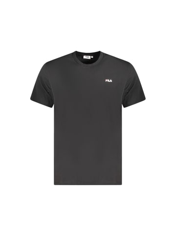 Fila Schwarz Bio Baumwolle Herren T-Shirt