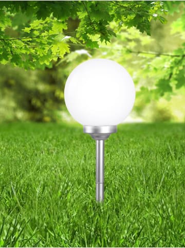 Globo lighting Solarleuchte "SOLAR" in silver