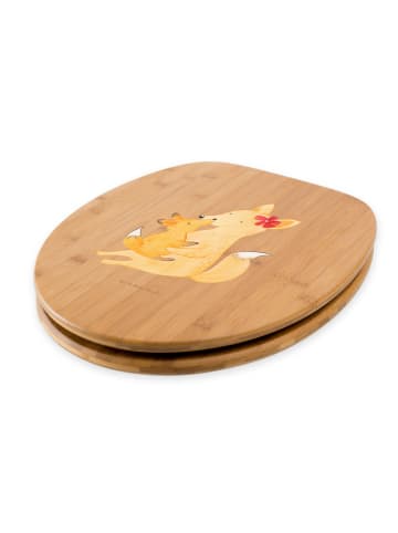 Mr. & Mrs. Panda Toilettendeckel Fuchs Mama ohne Spruch in Braun
