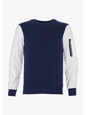 PLUS EIGHTEEN Herren Sweater in Marine