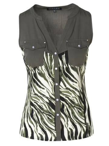 KOROSHI TrÃ¤gerbluse. in grun