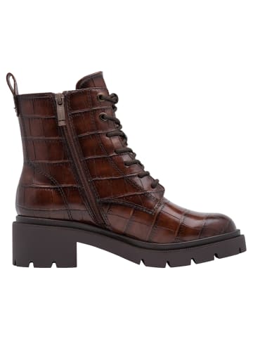 Tamaris Stiefelette in COGNAC CROCO